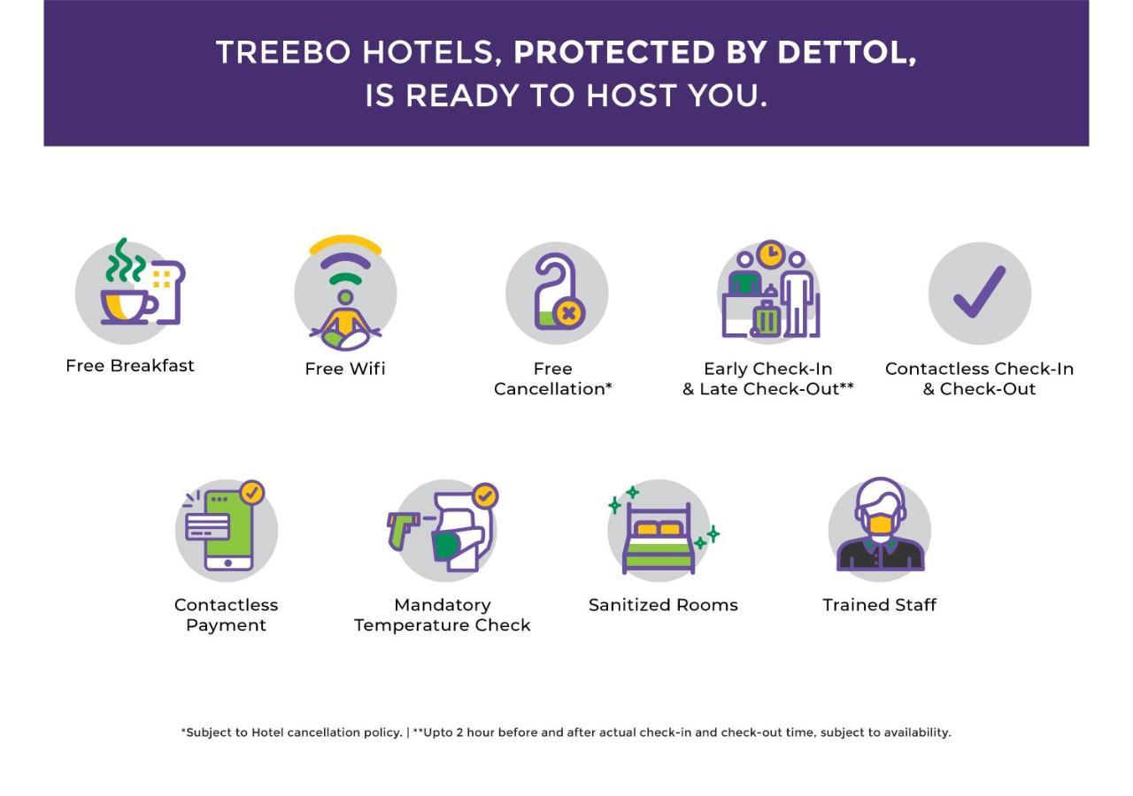 Hotel Treebo Trend Wedding Bells Kanpur Exterior foto